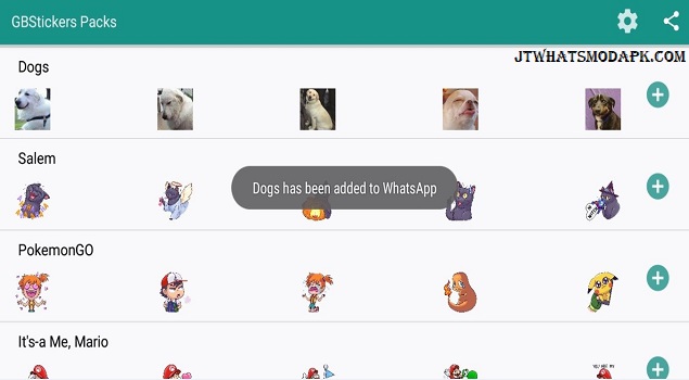 Personal Stickers for GBWhatsApp APK